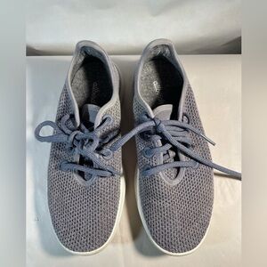 Allbirds Womens Tree Runner Sneakers size 7 mist gray